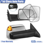 Heated Power Towing Mirrors for Ram 1500 2500 Classic (2013-2018)