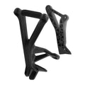 Rear Passenger Footpegs Brackets for Ducati Monster 1200 (2019–2021) Black