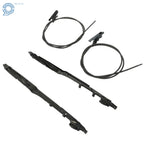 Set of 2 Sunroof Glass Cables and Track Assembly for Ford F150 (2015–2020)