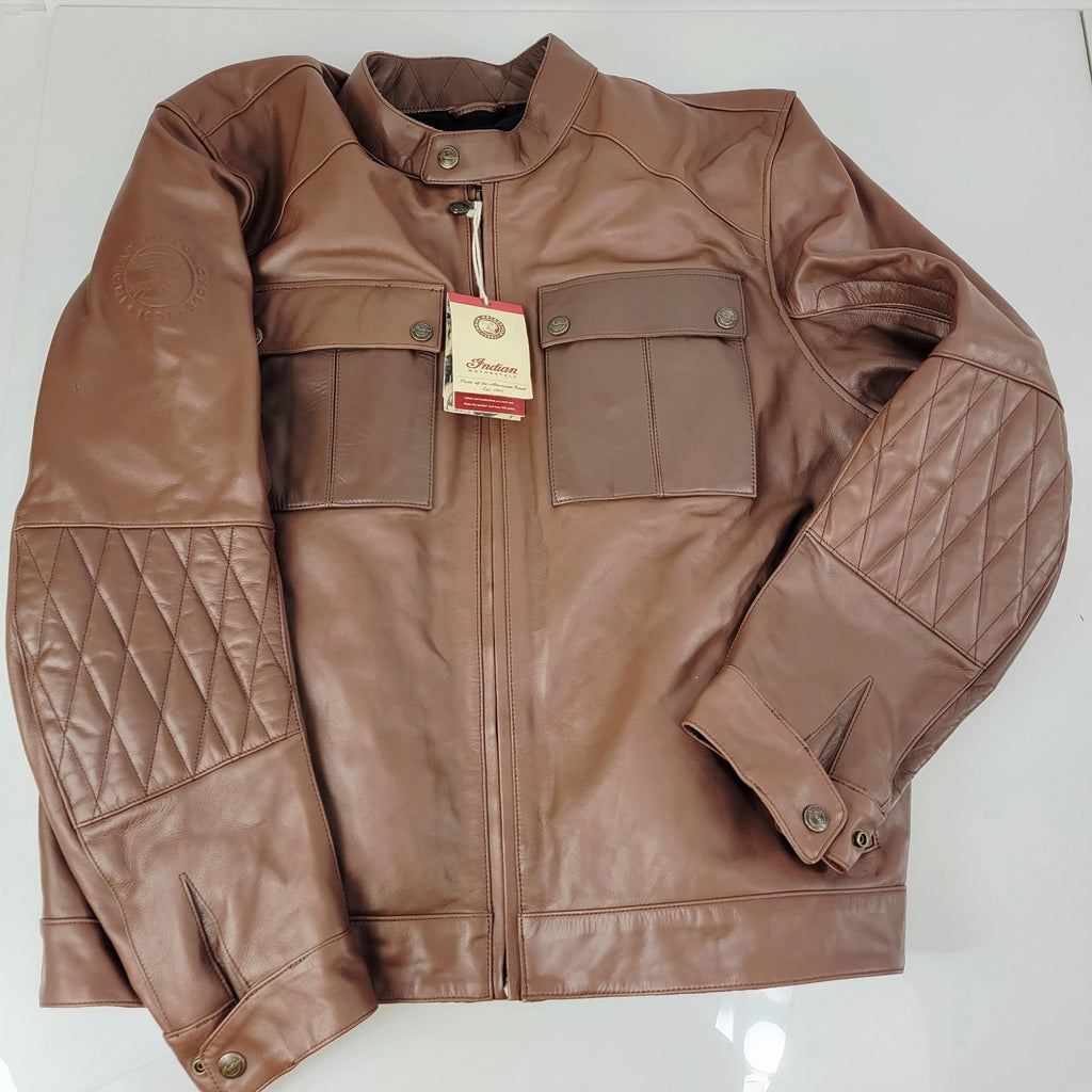 Getaway Leather Jacket for Indian Motorcycle (OEM)