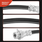 2X Front Brake Hydraulic Hose for Jeep CJ5 CJ5A CJ6 CJ6A Jeepster (1971–1986)