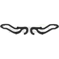 Set of 2 Front Tow Hooks for Dodge Ram 1500 (2009–2019) Black with Hardware