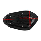 Rear Tail Seat Fairing Cowl Cover for Street Triple RS 765 (2017–2019) Black