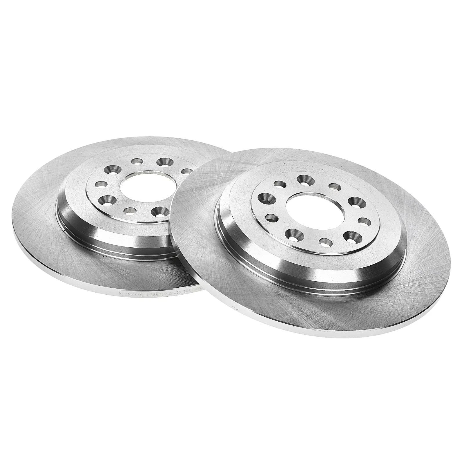 Set of 2 Rear Disc Brake Rotors & Ceramic Pads for Ford Explorer (2011–2019)