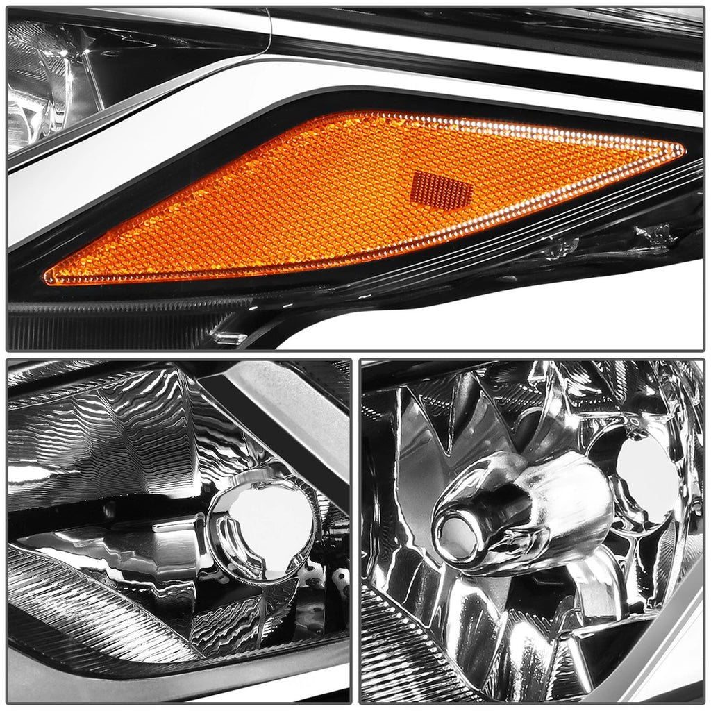Left Driver Side Headlight Lamp for Nissan Sentra (2020–2022) Chrome Housing