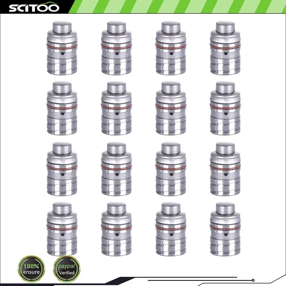 16 Lifters Lash Adjusters for Kia 1.6L 2.2L, Mazda 1.8L 2.2L, Subaru SOHC (88–98)