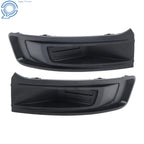 Set of 2 Front Fog Light Covers Matte Black for Ford Flex (2013-2019)