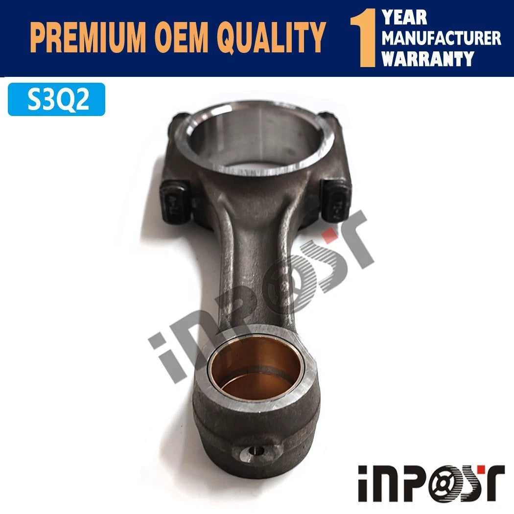 3pcs Connecting Rod S3Q2 S3Q2T for Mitsubishi Caterpillar 303.5C 303C