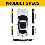 Car Door Plate Sill Scuff Cover for Toyota