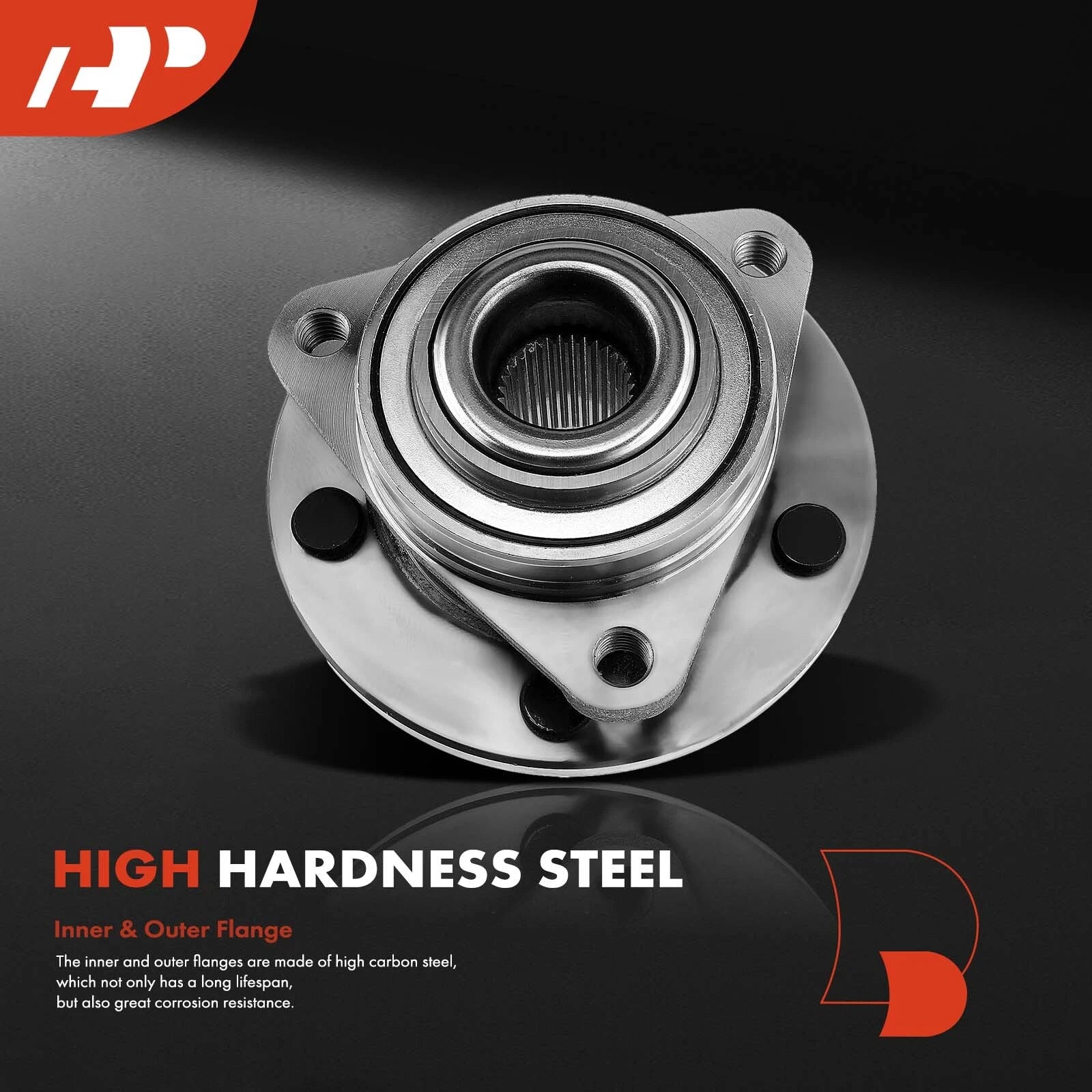 Front Wheel Hub & Bearing Assembly for Chevy HHR (2006â2008)