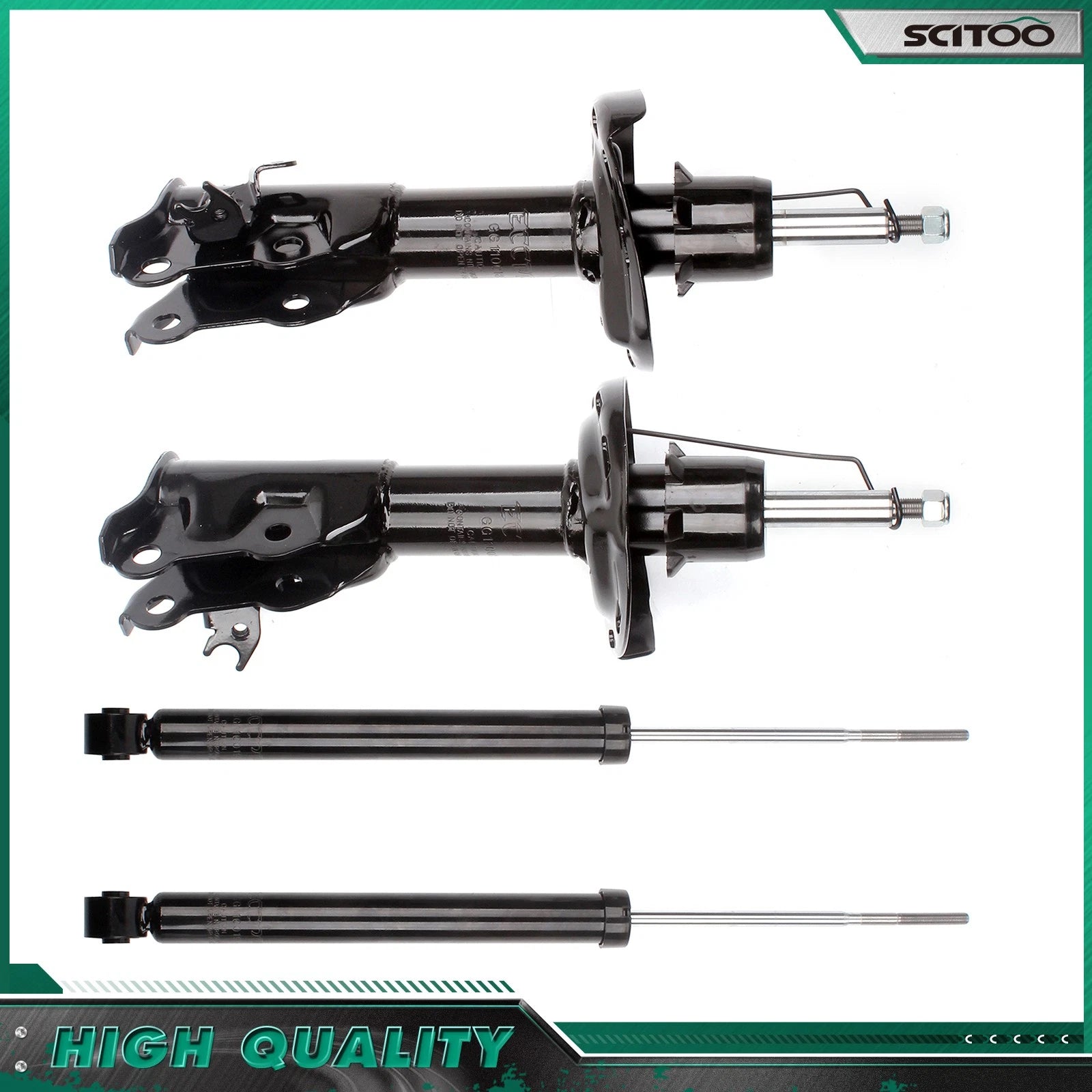 Set of 4 Shocks & Struts for Honda Civic (2006–2011)