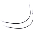 2 x Door Handle Lock Cables for Kia Rio, Hyundai Accent (2006-2011) New