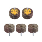 Set of 4 Aluminum Oxide Mounted Flap Wheels for Automotive Use