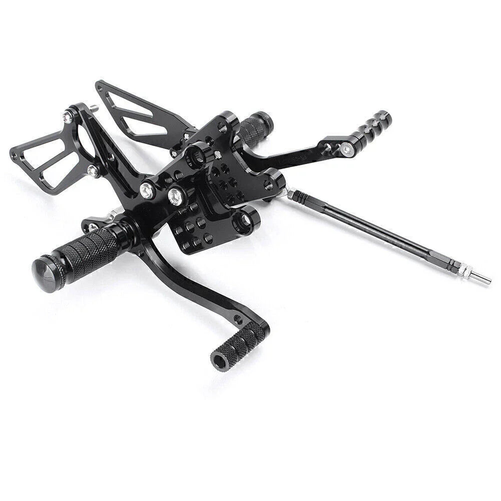 Rearsets Foot Pegs for Suzuki GSXR1000 (2000-2004), GSXR600/750 (1996-2005) Black
