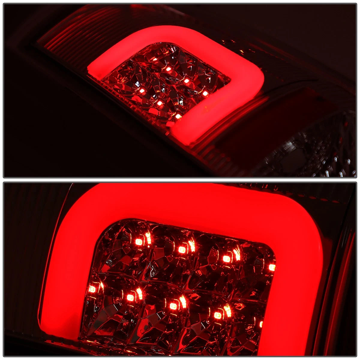 Red LED C-Bar Tail Brake Light Lamp for Ford Super Duty F150 (1999–2007)