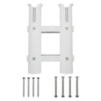 Set of 4 Tubular Connector Fishing Rod Holders for Organizing Gear