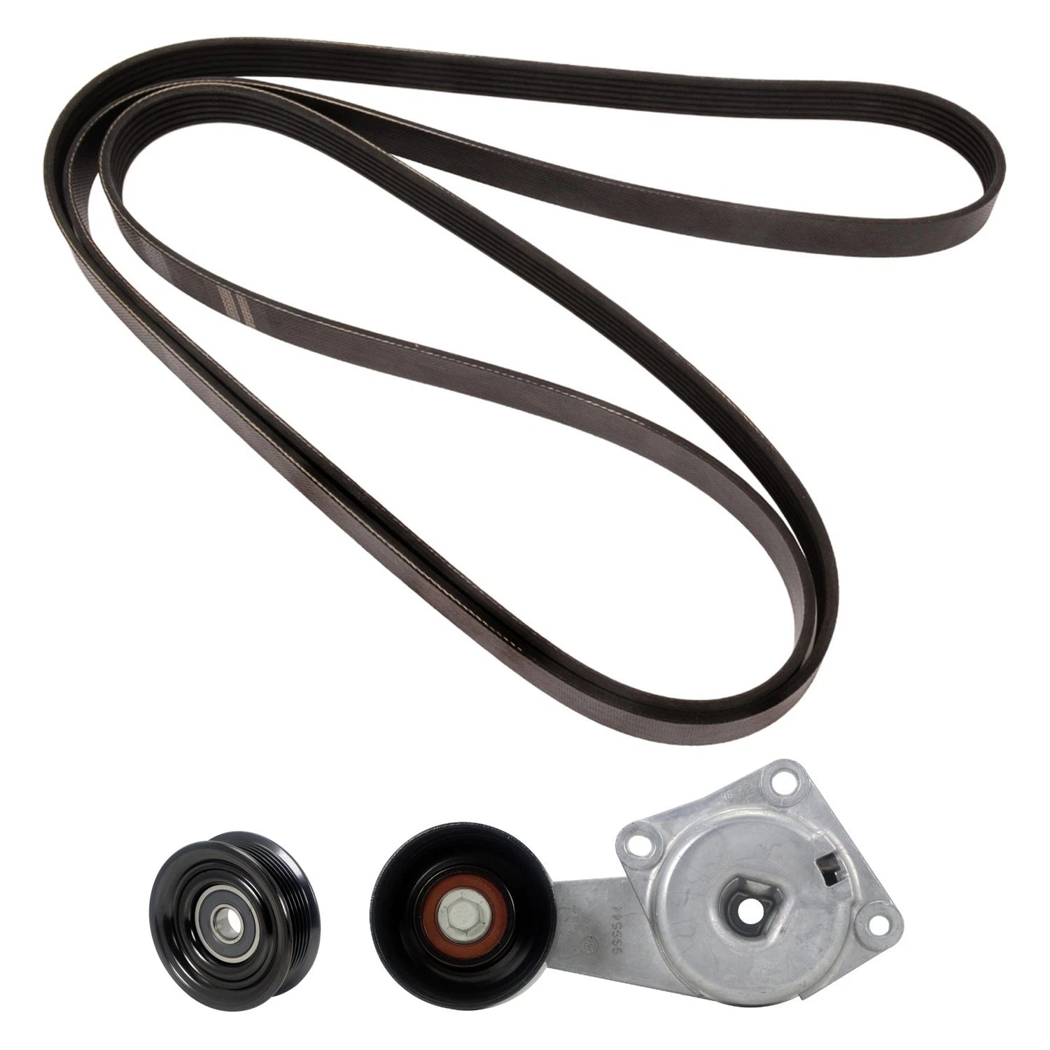 Drive Belt Idler Pulley Tensioner Kit for F-250 F-350 SuperDuty (2003–2007)