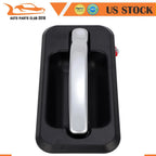 Rear Passenger Outside Door Handle for Hummer H2 (2003-2009) Chrome/Black