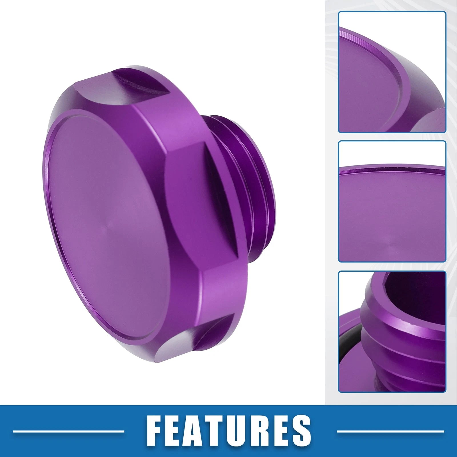 Oil Filler Cap for Nissan Most Models (Modified, Purple)