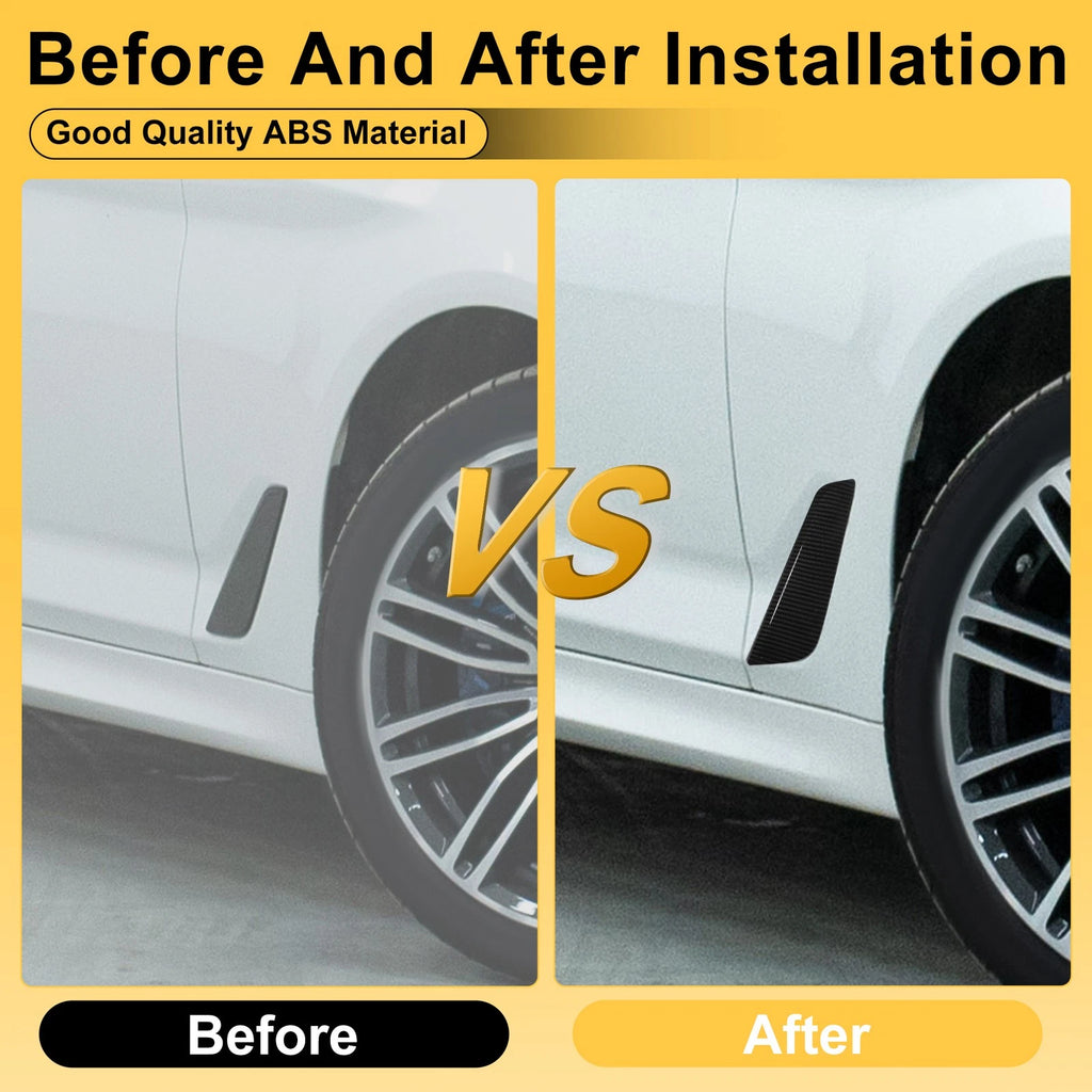 Air Flow Fender Vent Cover Trim for BMW 5 Series G30/G31 (2017–2023) 1 Pair