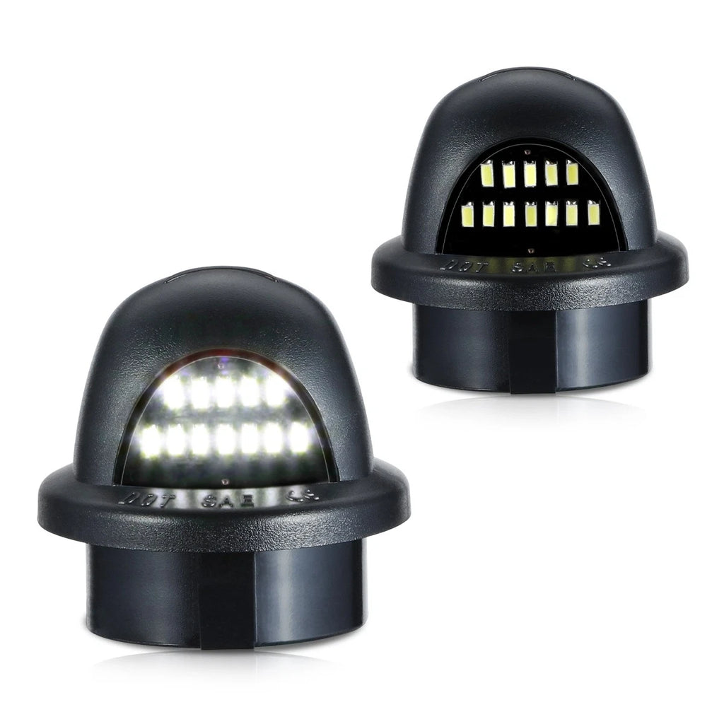 Set of 2 LED License Plate Lights for Ford F150/Ranger/Explorer Sport Trac (2004–2014)