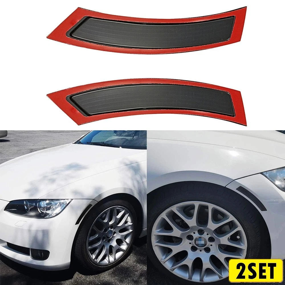 Set of 2 Front Smoke Marker Reflector Bumper Side for BMW E92 E93 335i 328i