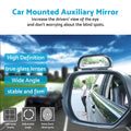 Pair Side Blind Spot Mirrors for Jeep Wrangler (2011–2023)