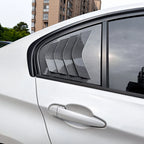 Side Window Louver Shutter Cover for BMW F30 3-Series (2013–2019) Carbon Look