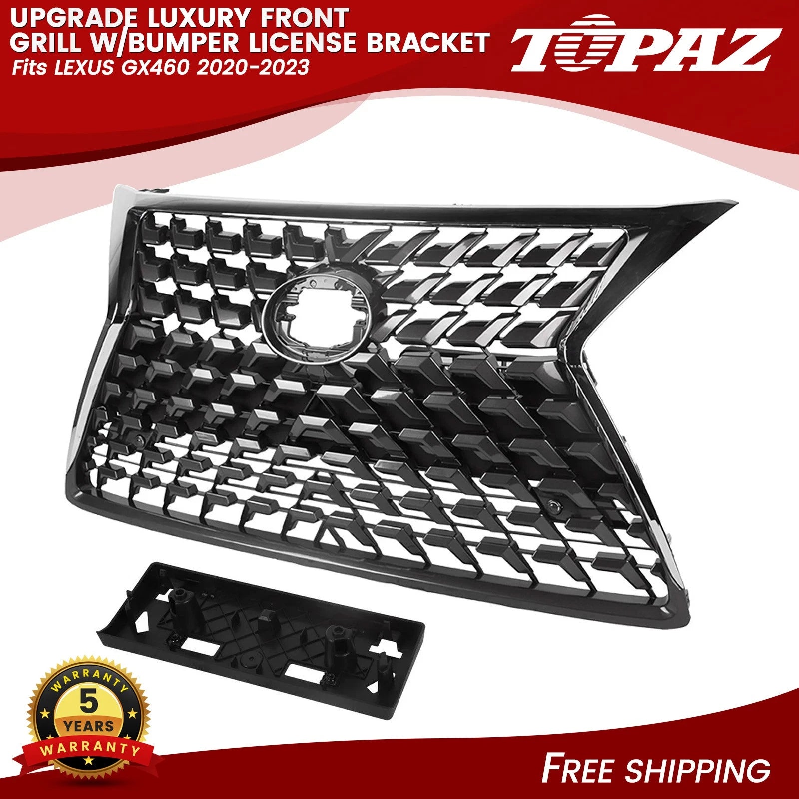 Luxury Front Grill for Lexus GX460 (2020–2023)