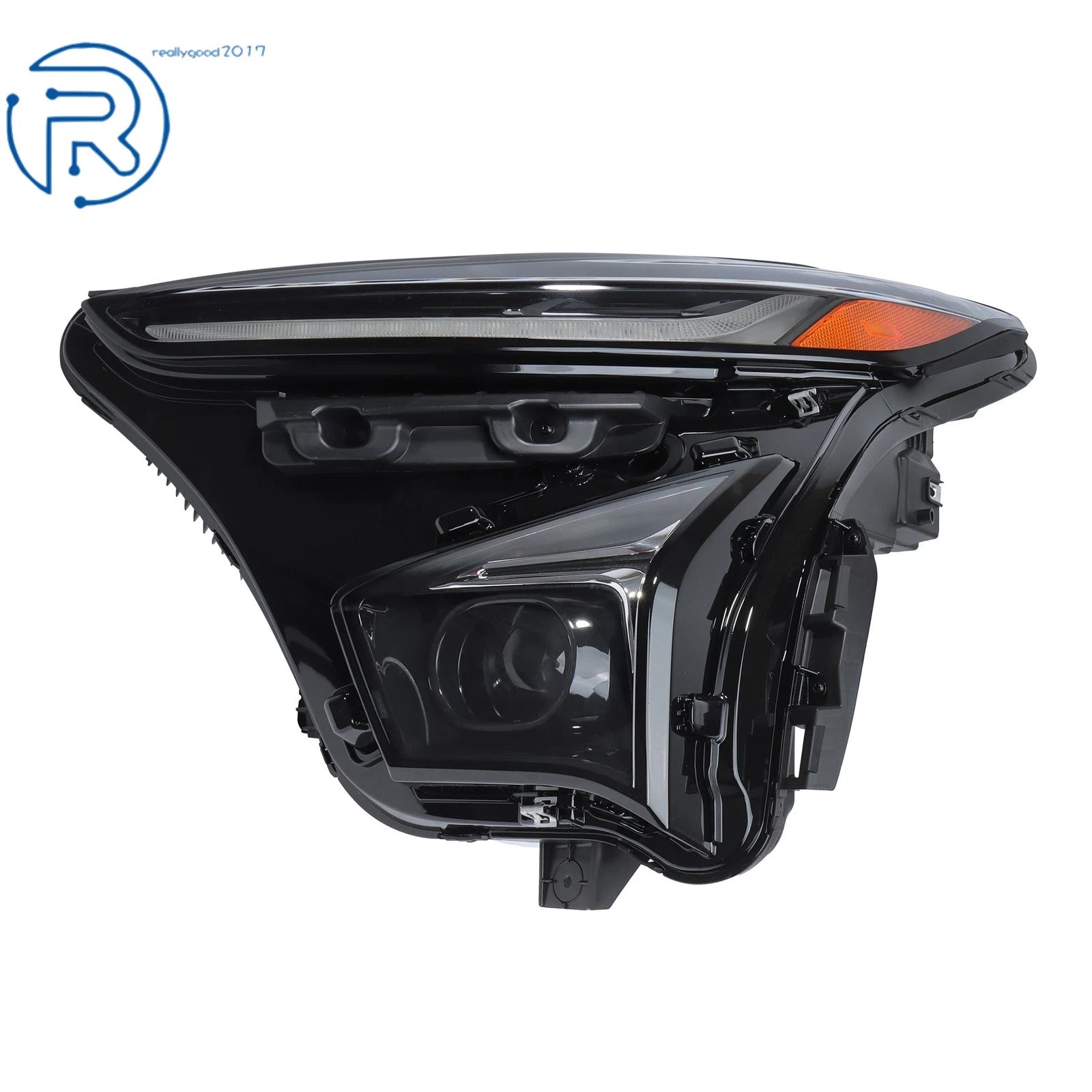 Full LED Headlight for Chevy Bolt EUV (2022-2023) Left Side Black Housing