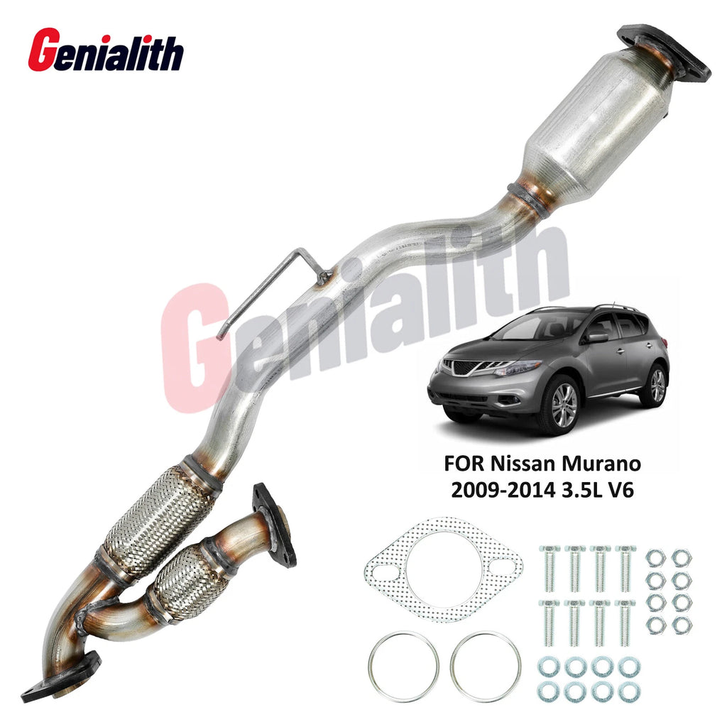 Exhaust Catalytic Converter Flex Y-Pipe for Nissan Murano (2009–2014)