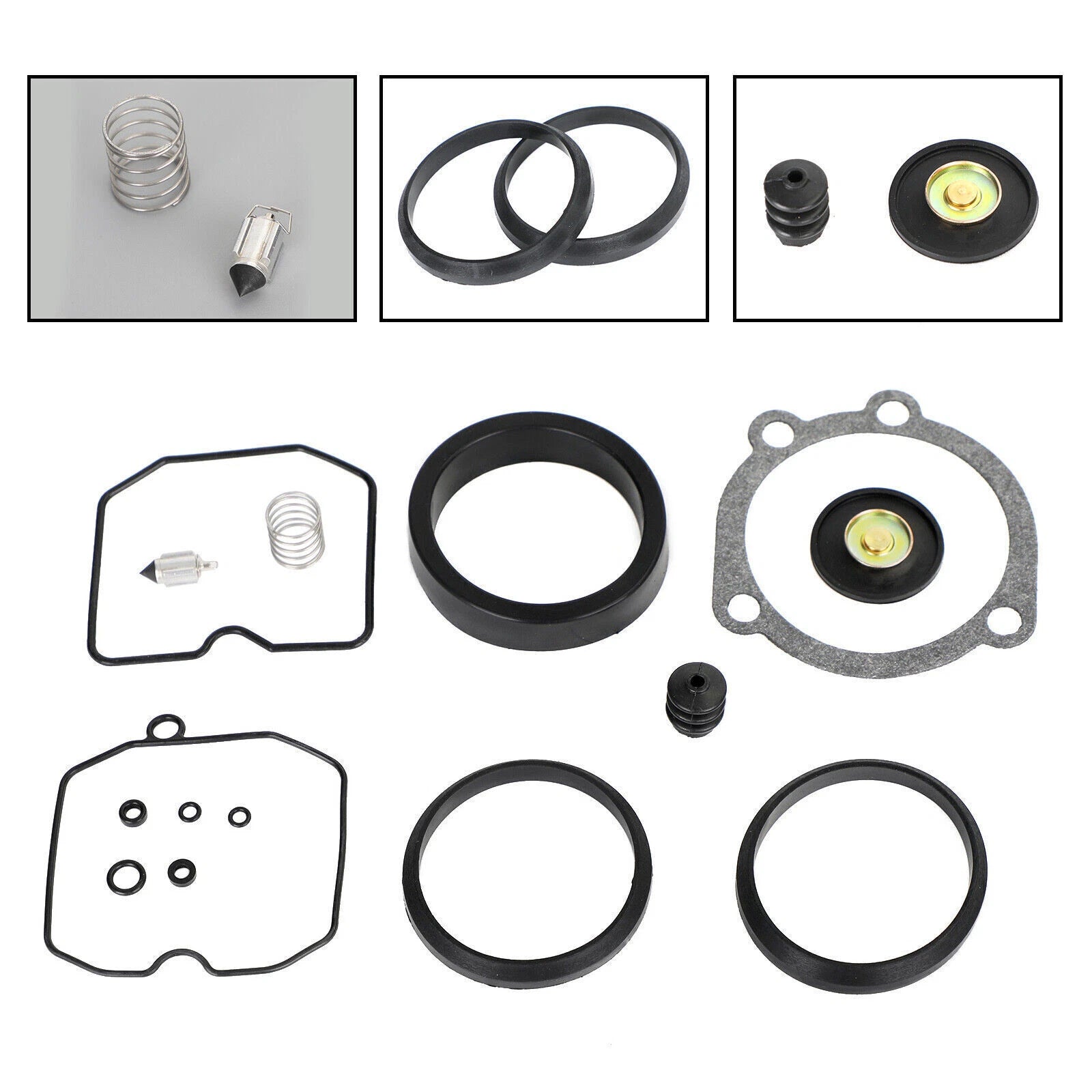 Carburetor Rebuild Kit for Harley Davidson XL 883 1200 Softail Dyna (1990–Up)