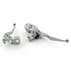 Skull Reservoir Brake Clutch Levers for Kawasaki Vulcan 800 1500 1600 (1996–2009)