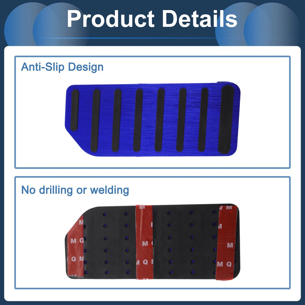 Footrest Pedal Pad Cover for Honda Accord (2018–2023) - Blue