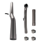 Turbo Exhaust 4" Pipe for Silverado Sierra 2500 3500HD (2017–2024)
