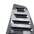 Rear Window Side Vent Shutter Louvers for VW Golf MK7 MK7.5 (14-19) Pair
