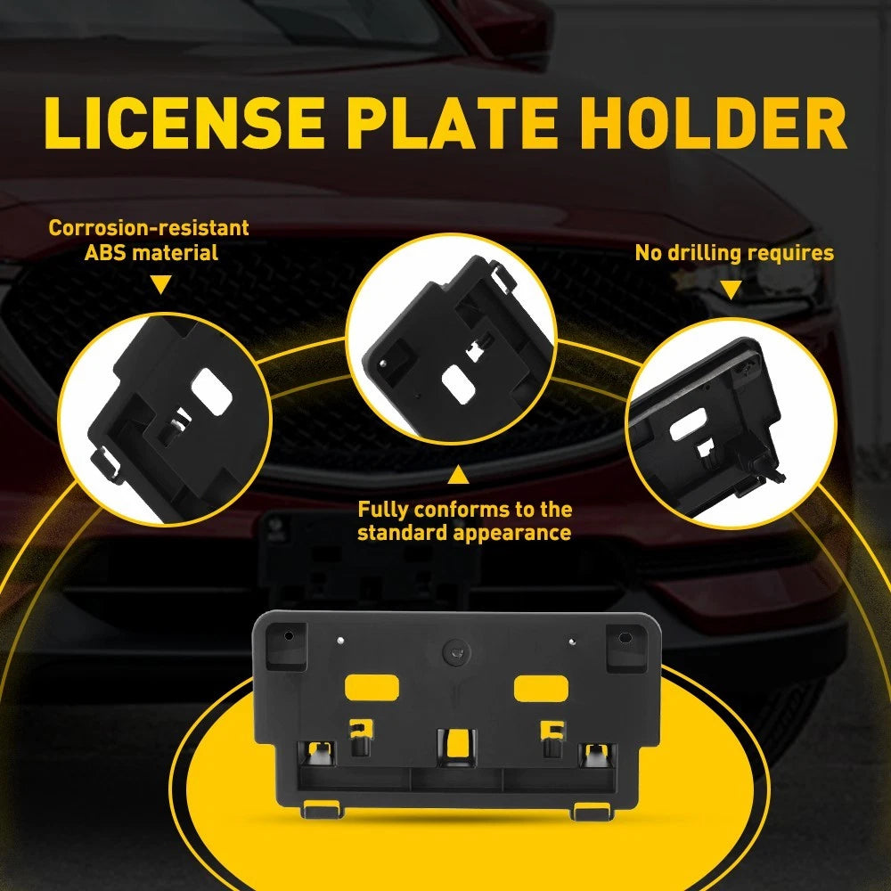 Front License Plate Frame Holder for Mazda CX-5 (2017-2021)