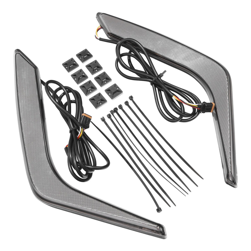 Rear Saddlebag Turn Brake Light Accents for Honda Goldwing GL1800B (2018–2023)