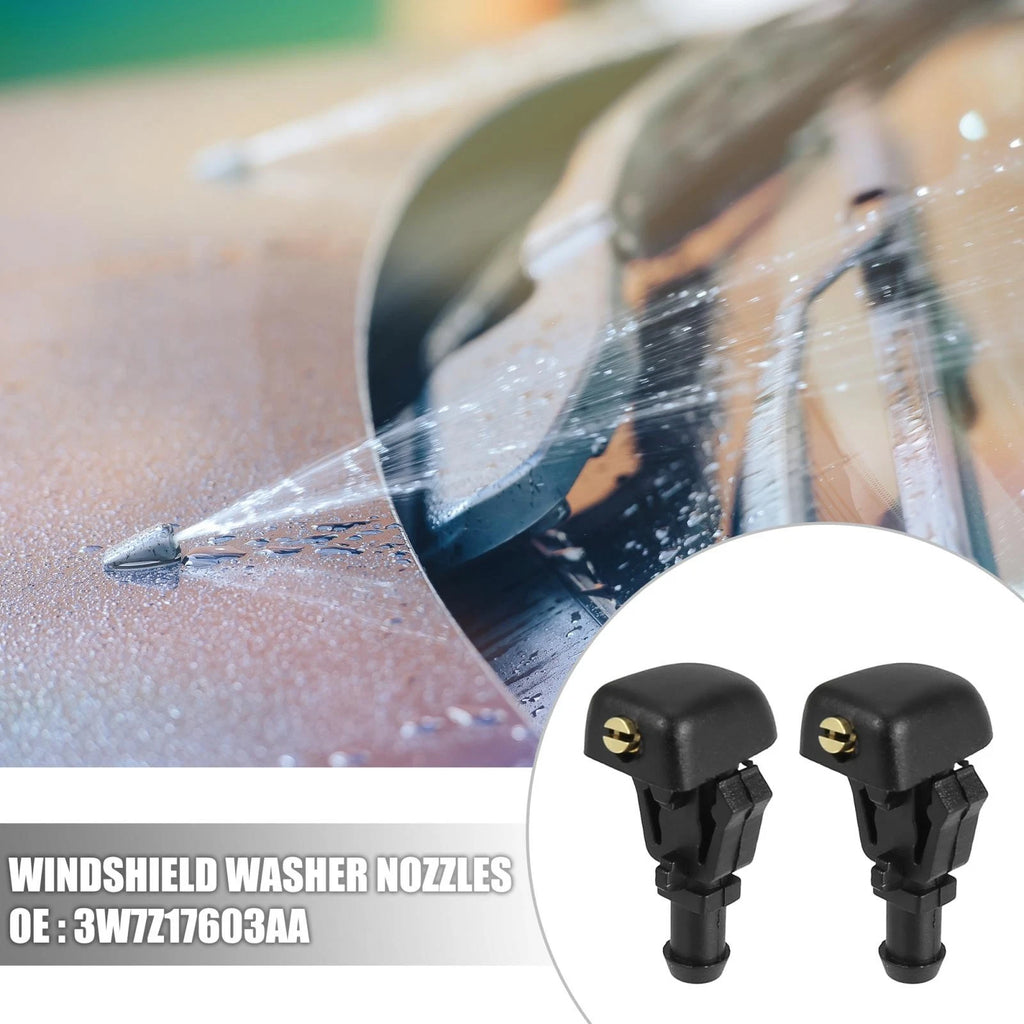Set of 4 Windshield Washer Nozzles for Ford F150 E150 E250 E350 (2004–2013) 3W7Z17603AA
