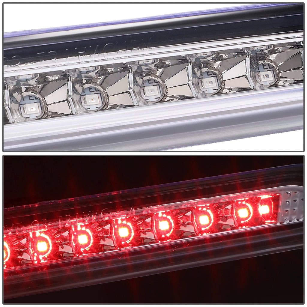 LED Third Tail Brake Light Lamp Chrome for Buick Encore Chevy Trax (2013–2018)