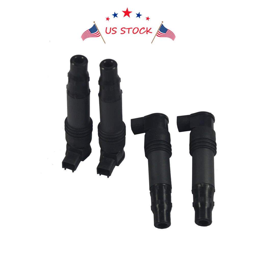 Set of 4 Ignition Coils for Suzuki GSX-R1000 (2001–2008)