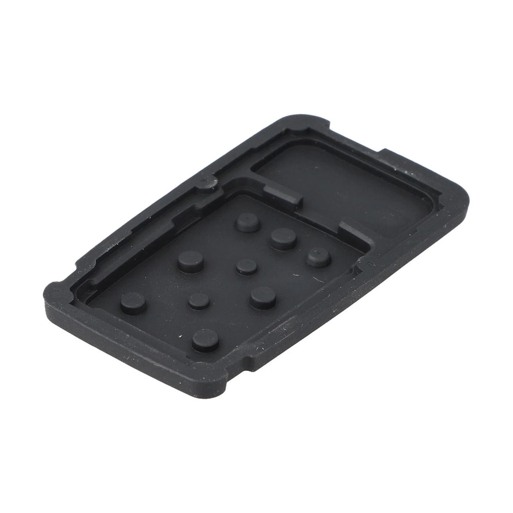 Black Rubber Remote Key Case Pad for Volvo XC60 XC70 V70 S60 S80 (6 Buttons)