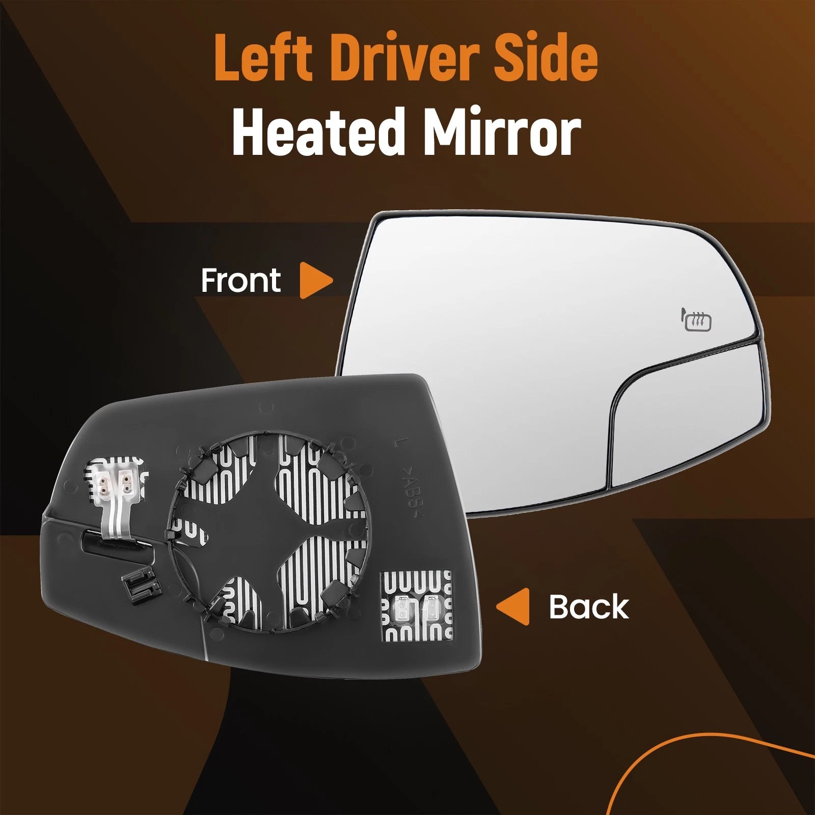 Heated Mirror Glass for Ford Escape (2013–2016) C-Max (2013–2018)