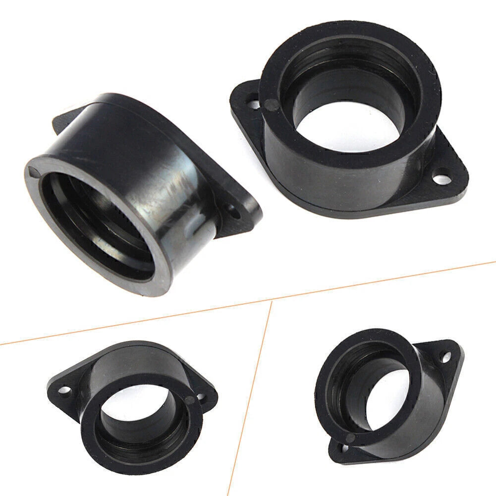 2X Carburetor Insulator Intake Boot Set 16065-1027 for Kawasaki KZ440 (1980–1983)