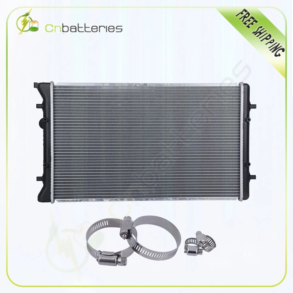 Radiator for Audi TT, Audi TT Quattro (2000–2006) w/ Hose Clamps 8-10mm 27-51mm
