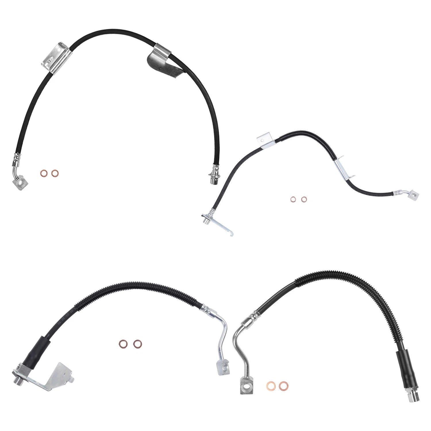 Sunsong Brake Hydraulic Hose Kit for Savana 2500 (2004)