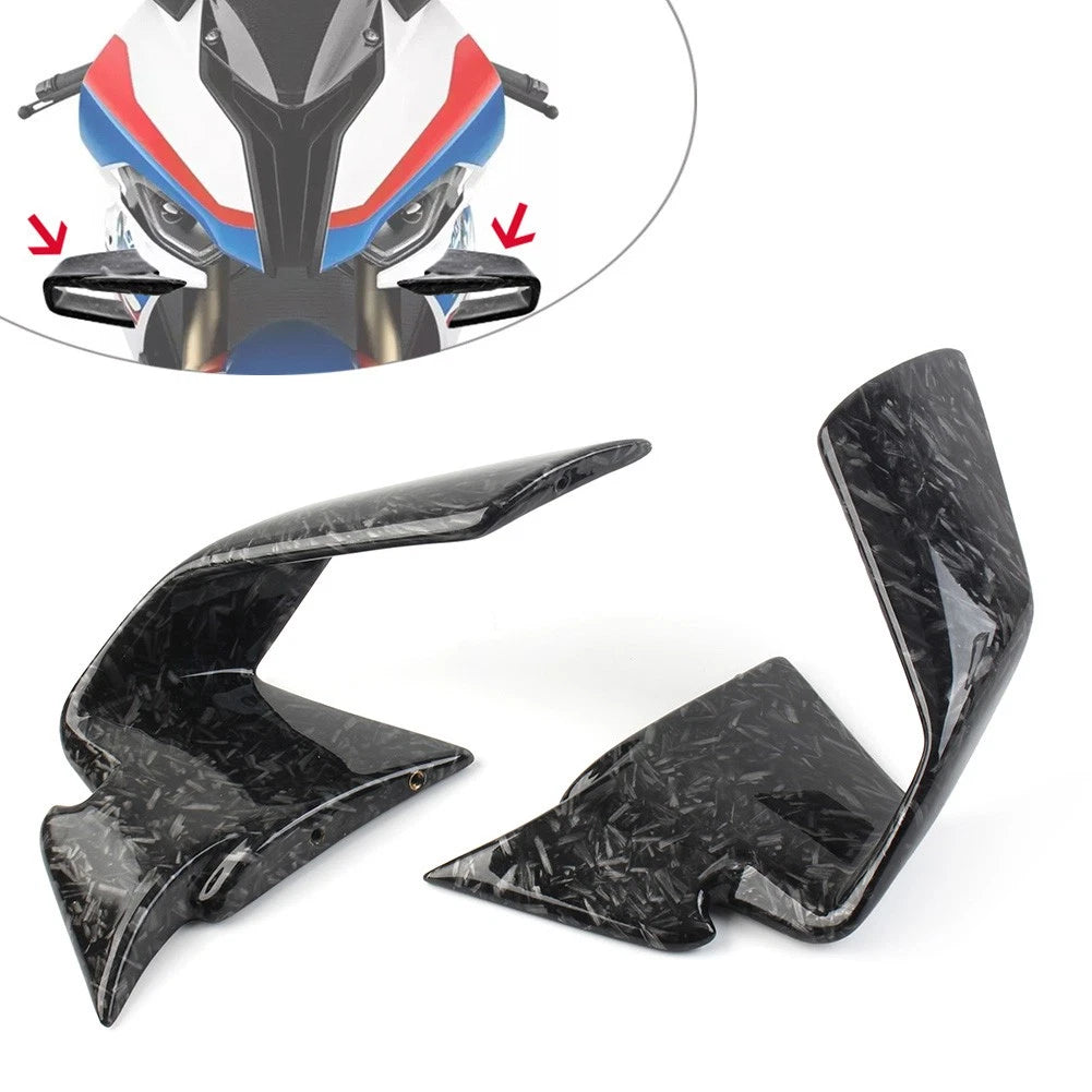 Carbon Fiber Front Spoiler Winglets for BMW S1000RR M1000RR (2019–2022)