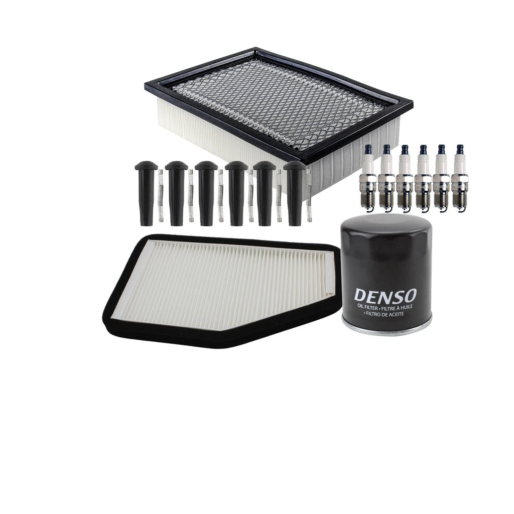 Tune Up Kit 4 Spark Plugs & Boots for Ford Escape, Mariner (2001–2010)