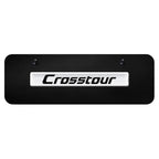Chrome Name on Black Mini License Plate -Officially Licensed for Honda CrossTour