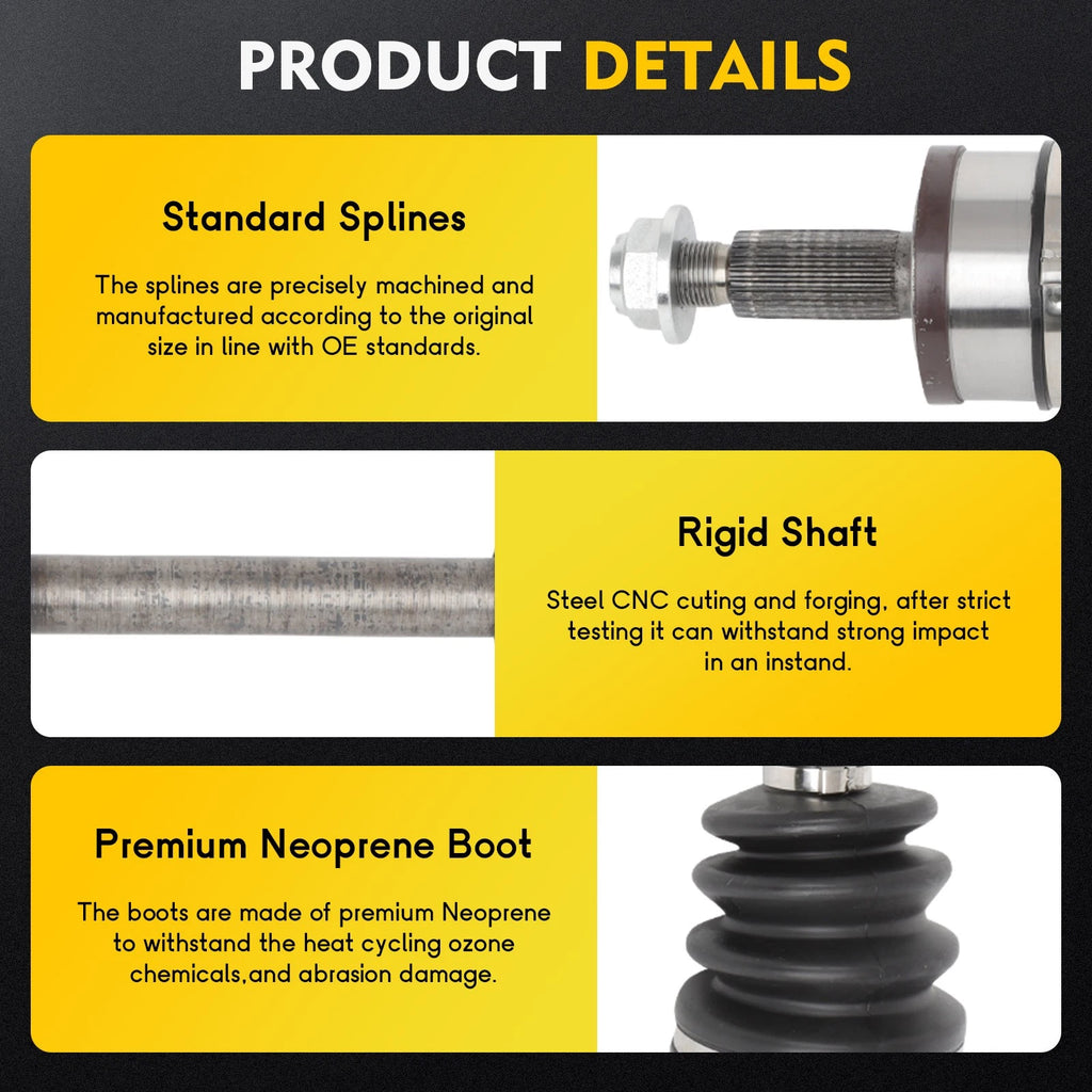 Front Right CV Axle for Chrysler 300 Dodge Charger Magnum (2005–2020)